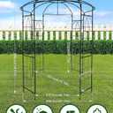 Kalolary Pergola Plant Climbing Trellis Heavy Duty Wedding Arbor Metal Gazebo Garden Arch for Outdoor Arbor Climbing Plants Backyard Patio Wedding Ceremony