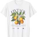 Lemon Fruit Vintage T-Shirt, Size Small
