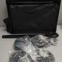 YACONA 3 in 1 Wagons Carts Foldable, 360LBS Lightweight Wagon with All Terrain Wheels, Collapsible Wagon Cart for Grocery, Camping, Beach, Garden & Sports (Black)