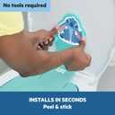 Bright Starts Disney Baby Stitch Flip & Sit Potty Training Seat, Attaches to Toilet Securely, Space Saving Design Fits Most Toilets, Easy to Clean