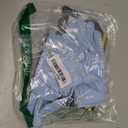 Nxtrnd G1 Youth Football Gloves, Kids Sticky Receiver Gloves (Columbia Blue, Youth Medium)
