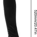 Opera Gloves for Women, Velvet Stretchy Elbow Length Gloves Evening Party Dance Long Opera for Women (Black)