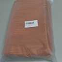 Foindtower Set of 2 Decorative Textured Burlap Linen Throw Pillow Covers Farmhouse Boho Cushion Cover Solid Accent Pillowcase for Couch Sofa Bed Living Room Home Decor,2020 Inch,Burnt Orange (Gold Flame)