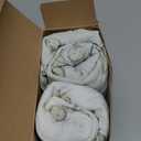 2Pack Mini Crib Sheets Fitted  38x26 Pack N Play Sheets for Pack and Play Mattress, Organic Cotton, Soft & Breathable Playard Bedding, Neutral Mini Toddler Bed Cover for Boys, Girls (Elly)