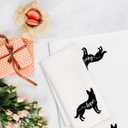 SPBL&L German Shepherd Kitchen Towels, German Shepherd Decor Dish Towels for Kitchen, German Shepherd Gifts for Women, German Shepherd Mom Gifts, German Shepherd Decorative Hand Towels, 16x24 Inch