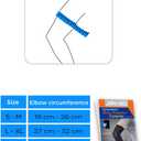 Elbow Protector  Elbow Sleeve, Compression Support, Strains, Sprains, Protection, Daily Use, Taiwan Excellence S/M (Beige)