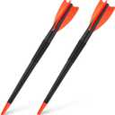2 x Wettarn 300 Gram Training Javelin Track and Field Javelins Soft Plastic Javelin for Beginners Adults School Competition Throwing Practice Indoors or Outdoors Equipment