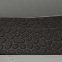 Aucuda Comme Rug Outdoor Stair Treads with Rubber Backing, Non-Slip, Outdoor Step treads, Set of 2, Grey Stone Pattern, 8.5" x 30"
