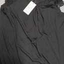 AUTOMET Womens T Shirts Lace Tops Fashion Short Sleeve Trendy Business Casual Dressy Knitted Summer Clothes 2025 Black L