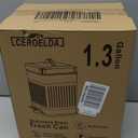 CEROELDA Small Trash Can with Lid-5L/1.3 Gal,Stainless Steel Outdoor Dog Poop Garbage Can-Farmhouse Retro Metal Waste Bin w/Step Pedal for Bathroom Bedroom Office-Soft Close-Black