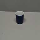 Simple frosted ceramic mug, toothbrush holder, hotel wash cup, home B&B toothbrush cups. (Navy blue)