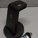 Anlmz 3 in 1 Charging Station for iPhone, Wireless Charger for iPhone 17 16e 16 15 14 13 12 11 X Pro Max & Apple Watch - Wireless Charging Station for AirPods 4 3 Pro (Black)