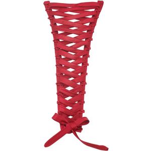 BENECREAT Satin Corset Back Kit Wedding Dress Zipper Replacement Adjustable Fit Corset Kit Loops Dark Red Lace-up Back Kit for Formal Prom Dress Strap