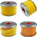 2 Pack GX240 GX270 Air Filter w/spark plug for Honda 8HP 9HP Engine Air Filter Plus Foam Pre Filter 17210-ZE2-505 17210-ZE2-822 17210-ZE2-515