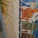 Sailboat Coastal Wall Art Framed: Large Ocean Painting Wooden Sailboats Wall Decor for Living Room Abstract Sea Scenery Artwork 48"x24"