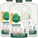 Seventh Generation Hand Dish Wash Refill, Lemongrass & Clementine, 3pk 50z (50 Fl Oz (Pack of 3))