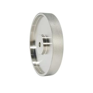 6" CBN Grinding Wheel, 1" Wide x 1/2" Arbor, Grit 320, for Sharpening High Speed Steel Tools, Diamond Grinding Wheel