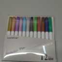 12 Pack Metallic Pen Set, Compatible with Cricut Maker 3/Maker 4/Maker/Explore 3/Explore 4/Air 2/Air, Metallic Ink Markers for Writing, Drawing, Invitations, Envelope, DIY Crafts
