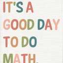 Funny Math Classroom Decor Banner, It's A Good Day To Do Math Sign, High School Middle School Classroom Decor, Gifts for Teacher 22x28 Inch, 22"L x 18"W
