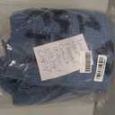 TREELY 100% Cotton Knitted Throw Blanket Couch Cover Blanket(50 x 60 Inches, Dusty Blue)