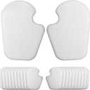 20 Pcs Metatarsal Feet Pads Felt Foot Sesamoiditis Pad Small Feet Dancers Cushion Comfort Dancing Pain Relief Pads Thick Self Adhesive Support Cushion for Women Men