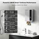 ThermoMate 18kW Tankless Water Heater Electric Max 4.4 GPM ETL Certified