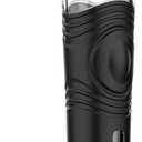 MR.SIGA Soap Dispensing Dish Brush, Kitchen Brush for Pot Pan Sink Cleaning, Black