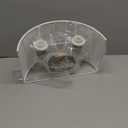 Yosoan White Fabric Cloth Boho Aged Brass Gold Wall Sconce Stairwell Fixture Light, 2-Light Dual Indoor Hardwired Vanity Vintage Wall Mount Lamp Antique Metal Base Semicircle Shade Lamp for Hallway