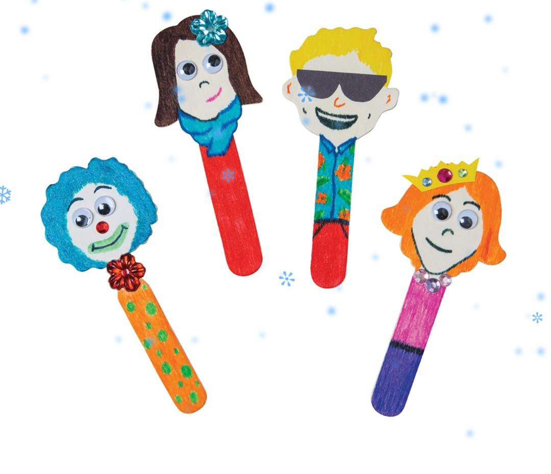 Crayola™ Fun Faces Sticks - 32 Count 2 Pack