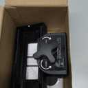 Anti Theft Ring Doorbell Mount - Renter Friendly Ring Doorbell Holder for Apartment Door - All Metal Ring Door Bracket Blink Doorbell Mount No Drill (Frosted Black)