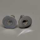 Sink Stopper Hair Catcher, Pop-up Sink Drain Strainer with Removable Stainless Steel Strainer Basket Hair Catcher, Bathroom Sink Strainer for Bathroom Sink Stopper Replacement (2PCS)