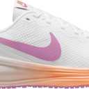 Nike Women's Revolution 8 Road Running Shoes, White/Light Magenta-Orange Pulse, 9.5