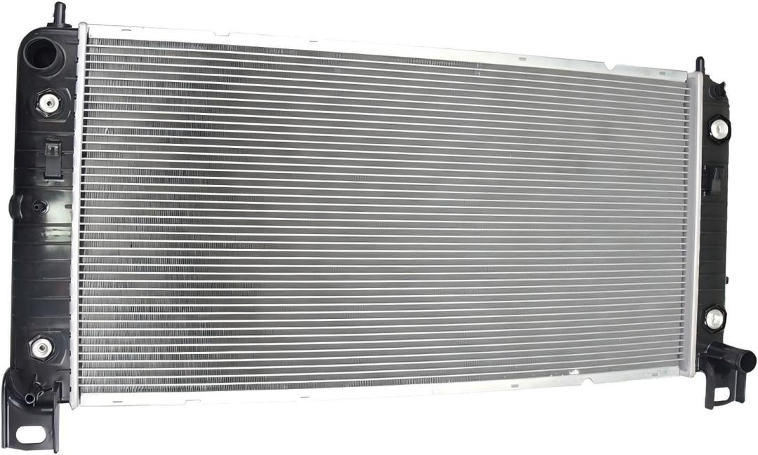 REVO 34'' Radiator Compatible with Cadillac Escalade 6.0 V8 2002-2006 for Chevy Silverado 1500 2500 Suburban Tahoe 4.8 5.3 6.0L replace#15143107 15193108
