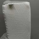 Bedluxe Wedge Pillow for Side Sleeping, Comfort Foam Back Pillow for Side Sleeper, Bed Wedges & Body Positioners for After Surgery, Pregnancy Support, Back Pain, Preventing Bedsores, White/Grey (23*10*6 Inch)