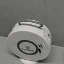 Bubble Machine for Kids Toddlers,Automatic Bubble Blower Rechargeable, 90 360 Auto Rotatable Portable Bubble Maker Electric Bubbles Toy for 3 4 5 6 7 8 Year Old, Outdoor Wedding Party Gifts (White)