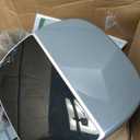 Nuwave Brio Plus 8 Qt Air Fryer, PFAS Free, New & Improved, Digital Touch Screen, Cool White Display, 50F~400F in Precise 5, 5 Cook Functions, 100 Presets & 50 Memory, 3 Wattages 700, 1500, 1800 (Black)