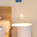 Amico 30 Pack Single Pole Light Switch with Wall Plate, UL Listed, 15A 120/277V, On/Off Rocker Paddle Interrupter Wall Switch, Grounding Screw, Residential Grade, Suitable for Home and Business, White