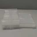 newnewshow 5x7 Acrylic Sign Holder 6 Pack Vertical T Shape Double-Sided Desktop Display Holder. (8.5x11 8.5x5.5 5x7)