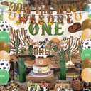 How The West Was One Year Old Party Decorations, Western First Birthday Decorations, Cowboy Balloons Backdrop High Chair Banner Cake Topper Number 1 Cowboy 1st First Rodeo