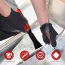 Hand Seamers Metal Sheet Metal Bender Tool, 2.4 Inch Steel Metal Bending and Flattering Pliers,Straight/45/90 Sheet Metal Tools Set(TD110)