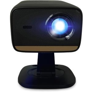 Miroir L810S Pro Smart 1080p Portable Projector  Android TV Streaming, Auto Focus, Dual 10W Speakers, HDMI/USB-C, Wi-Fi/Bluetooth, 200 Display, Home Theater & Outdoor Movie Ready