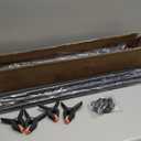 Photo Backdrop Stand 9ft x 10ft Photograhy Adjustable Background Stands Support Kit with Carry Bag for Photo Studio, Photoshoot, Parties, Photographic Equipments (Black)