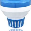 Pool Chlorine Floater, 7.5" Large Floating Chlorine Dispenser, Optimal Pool with Adjustable Release for Indoor & Outdoor Swimming Pool Hot Tub