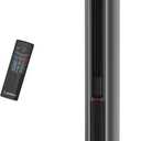 Lasko Oscillating All Season Tower Fan and Space Heater in One for Home with Adjustable Thermostat, Overheat Protection, 4 Fan Speeds, 3 Heat Settings and Remote, 42 Inches, 1500W, Gray, FH515