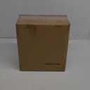 8 Pack White Linen Frosted Glass Lamp Shade Covers, 5.9in Height, 3.9in Diameter, 1.65in Fitter, Cylinder Light Fixture Lampshade, Glass Shade Replacement Globe for Chandelier Wall Sconce