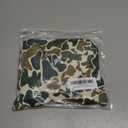 Toddler Baby Boy Girl Camo Hoodie Half Zip Pullover Sweatshirt Kids Long Sleeve Fall Shirts for Fishing Hiking (Green)