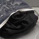 H.VERSAILTEX Stretch Velvet Sofa Covers for 3 Cushion Couch Covers Furniture Protector Soft with Non Slip Elastic Bottom, Crafted from Thick Comfy Rich Velour (Large Sofa 90"-97", Black)