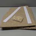 31.5 X24 Inch Large Arch Felt Bulletin Board with 50 Wooden Pushpins Decorative Picture Framed Display Board Felt Tile Wall Organizer for School Home Office Boho Wall Decor(Dark Camel)