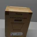 Dealusy 100 Pack 9 oz Clear Plastic Cups, Sturdy & Food Safe Disposable Plastic Cups for Wine Cocktail Punch