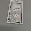 DAKORIE Galaxy Z Flip 5 Case Glitter Love Paw Mirror Flip Protective Cover for Samsung Galaxy Z Flip 5 2023 5G for Women Girl - Paw